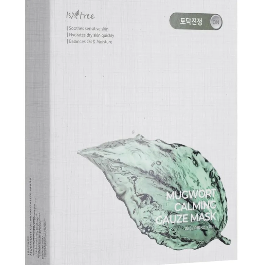 Mugwort Calming Gauze Mask 10pcs