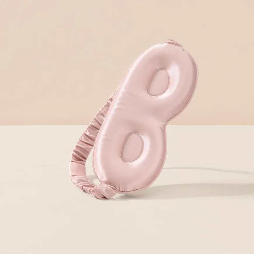 Mulberry Silk Contour Sleep Mask Pearl 1pcs