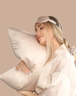 Mulberry Silk Pillowcase Rose Gold 50x60cm