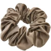 Mulberry Silk Scrunchie Brown