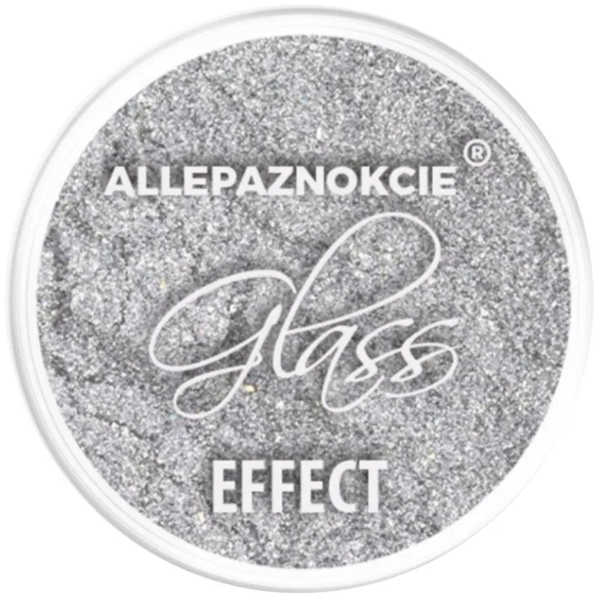 Nail Decor Decorative Mirror Effect nr. 02 Silver 3ml