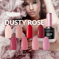 Nail Polish Hybrid Soak Off Dusty Rose 03 5ml