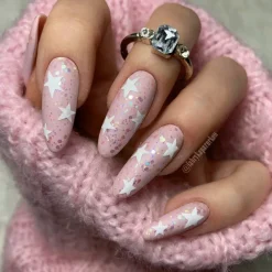 Nail Polish Hybrid Soak Off Glitter 02 5ml