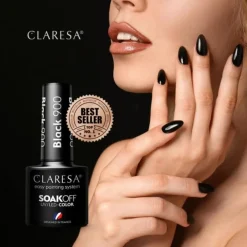 Nail Polish Hybrid Soak Off Black900 5ml