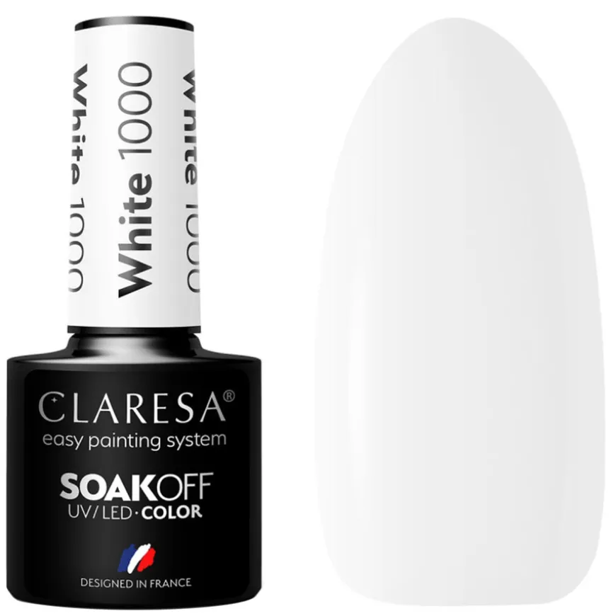 Nail Polish Hybrid Soak Off White1000 5ml