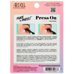 Naked Press On Natural Pre-Glued Underlash Extensions 30pcs