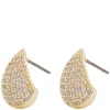Naomi Drop Earring Gold/Clear