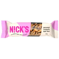 Nick's Nut Bar Peanut Crunch 12 x 40g