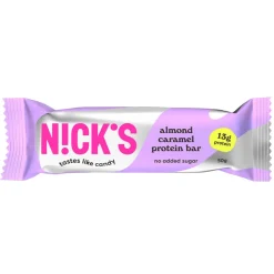 Nick's Soft Protein Bar Almond Caramel 12 x 50g