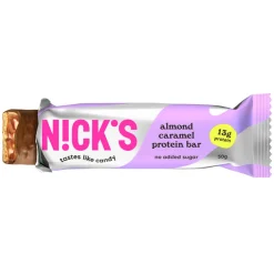 Nick's Soft Protein Bar Almond Caramel 12 x 50g