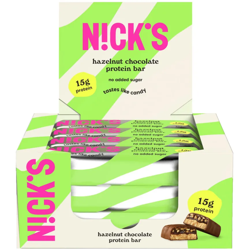 Nick's Soft Protein Hazelnut Choco 12 x 50g