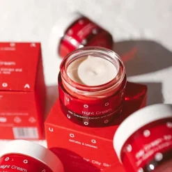 Night Cream With Cranberry Extract And Hyaluronic Acid 30ml