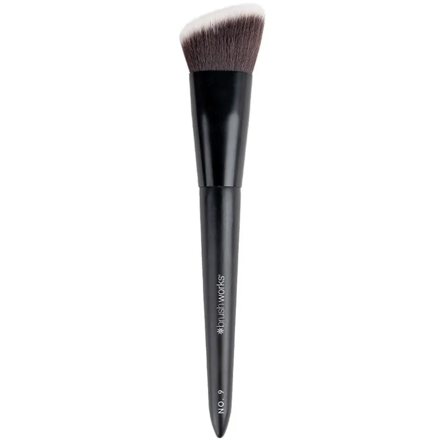 No. 9 Angled Flat Top Foundation Buffing Brush