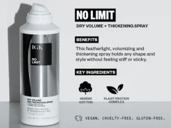 No Limit Dry Volume & Thickening Spray 177ml