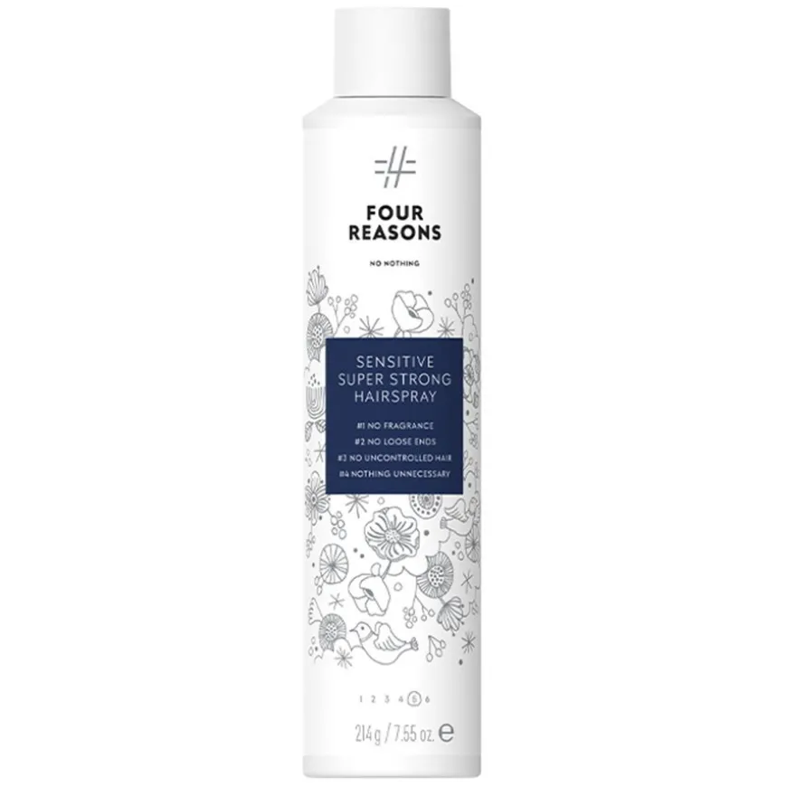 No Nothing Sensitive Super Strong Hairspray 214,1g