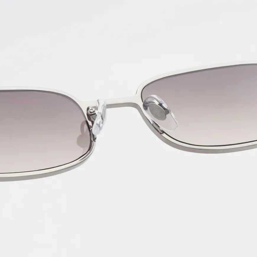 Noah Silver Striped Horn