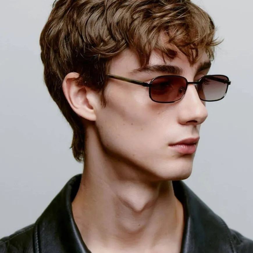 Noah Silver Striped Horn