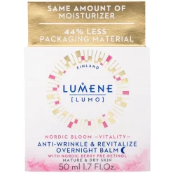 Nordic Bloom Vitality Anti-Wrinkle & Revitalize Overnight Balm 50ml