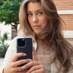 Nori Link Chain Necklace Stainless Steel Gold