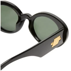 Nouveau Vie Black With Green Mono Lens