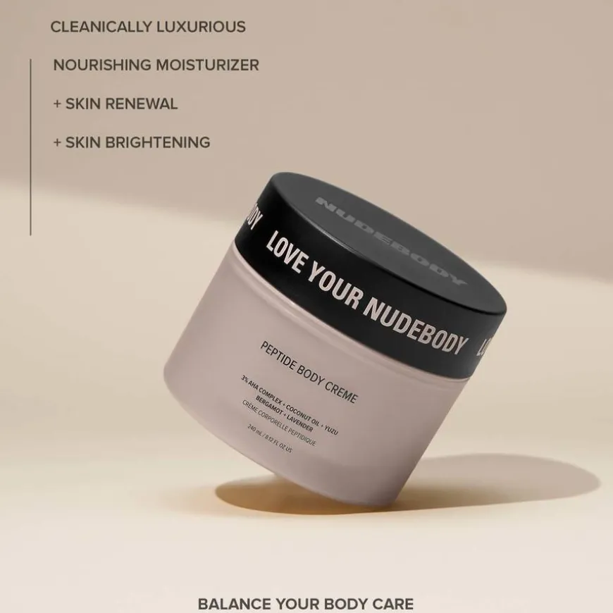 Nudebody Peptide Body Creme 240ml