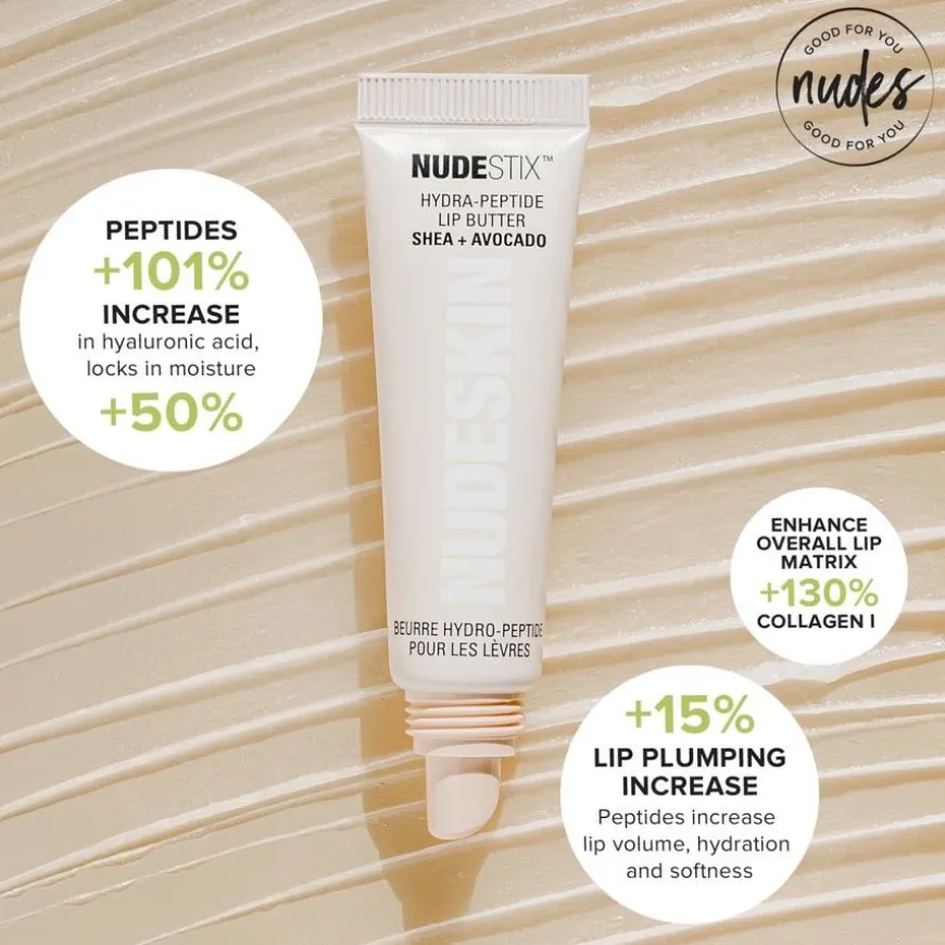 Nudeskin Hydra-Peptide Lip Butter 10ml