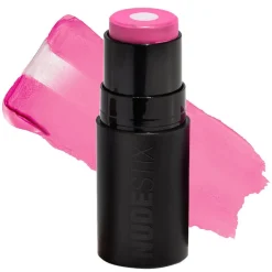 Nudies Matte + Glow Core All Over Face Blush Color Magenta Magic 5g
