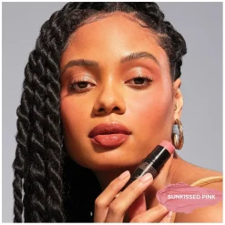 Nudies Matte All Over Face Blush Color Sunkissed Pink 7g