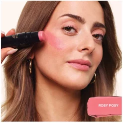 Nudies Matte Lux All Over Face Blush Color Rosy Posy 7g