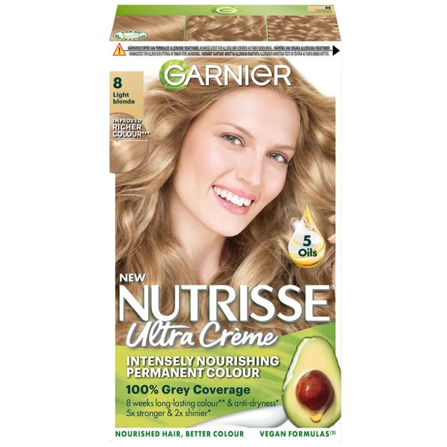 Nutrisse Cream Medium Blond 8