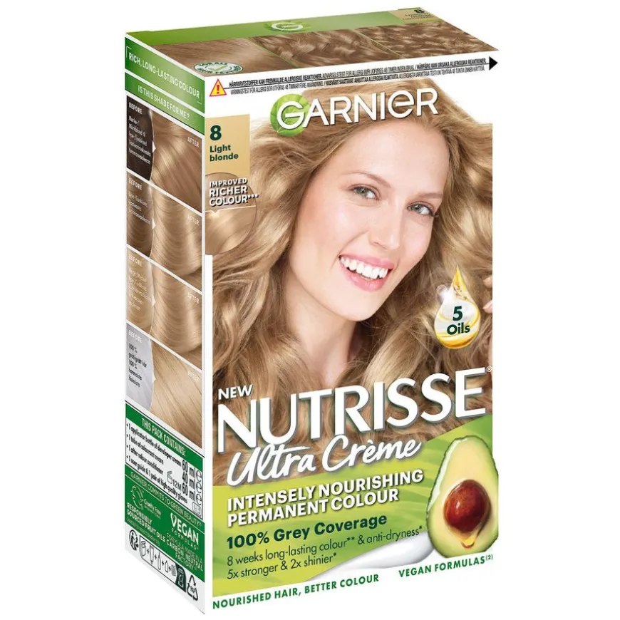Nutrisse Cream Medium Blond 8