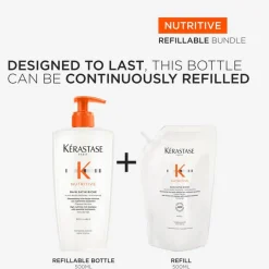 Nutritive Bain Riche Shampoo Refill 500ml