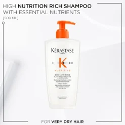 Nutritive Bain Riche Shampoo 500ml