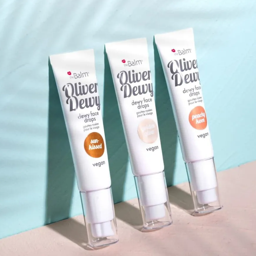 Oliver Dewy Face Drops Peachy Keen 28ml