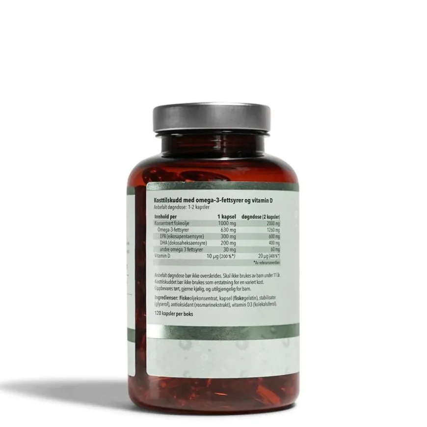 Omega 3 + Vitamin D 120pcs