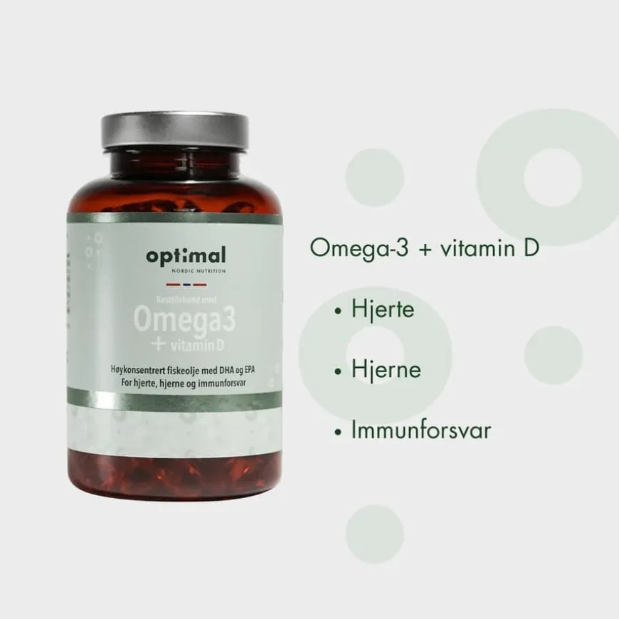 Omega 3 + Vitamin D 120pcs