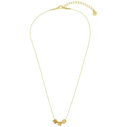 Orelia Cross Trio Thread Thru Necklace