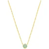 Orelia Fine Pacific Opal Collar Necklace