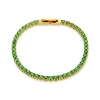 Orelia Green Tennis Bracelet