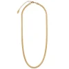 Orelia Snake Chain 15" Necklace