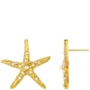 Orelia Statement Embellished Starfish Stud Earring