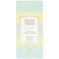 Organic Cotton Tampons with Applicator Regular 16pcs