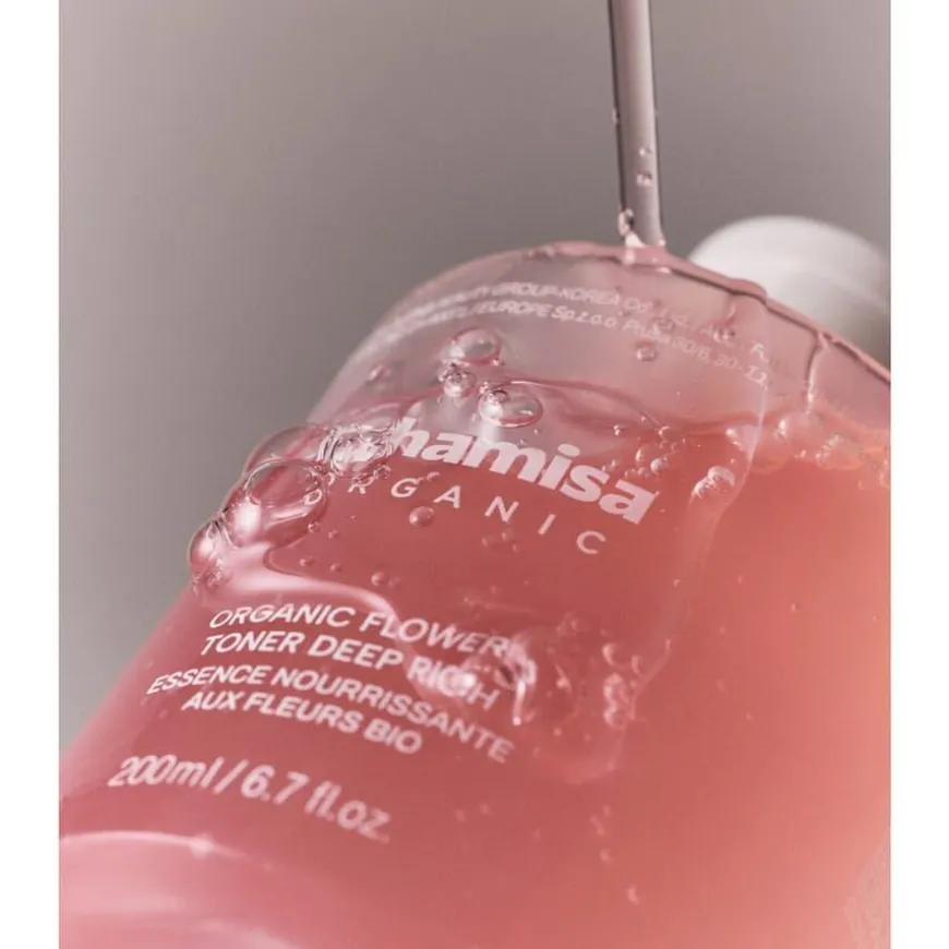 Organic Flowers Toner Deep Rich 200ml