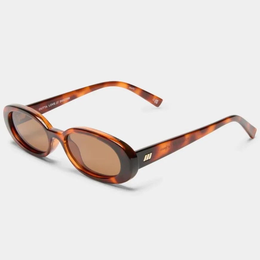 Outta Love Polarized Toffee Tort Light Brown Mono Lens