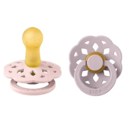 Pacifier Boheme Latex Blossom/Dusky Lilac Size 2 2pcs