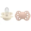 Pacifier Infinity Symmetrical Silicone Ivory/Blush Size 1 2pcs
