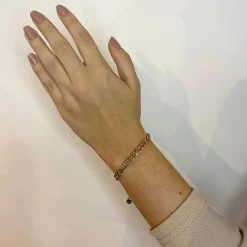 Panzer Bracelet Gold Plated 17cm