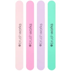 Pastel Coloured Nail Files 4pcs