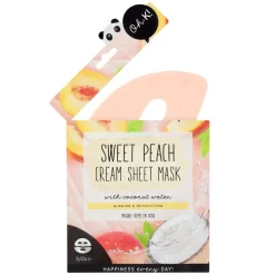 Peach & Coconut Water Cream Sheet Mask 15g