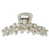 Pearl Hair Claw Floral White